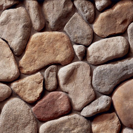 Cultured Stone River Rock Handipack Flat — BORRRFHPEB