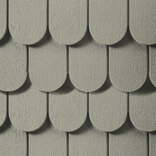 Variform By PlyGem Heritage Cedar Round Cut Vinyl Siding — VAR55925
