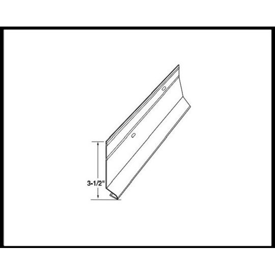 Mastic 3-1/2" x 10' Galvanized Steel Starter Strip