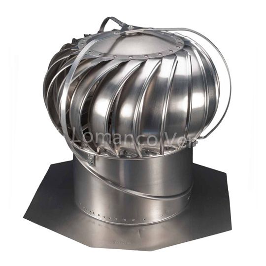 Lomanco 12" Whirlybird Externally Braced Turbine Ventilator — Ventilation and Drainage — LOMBEB12MF