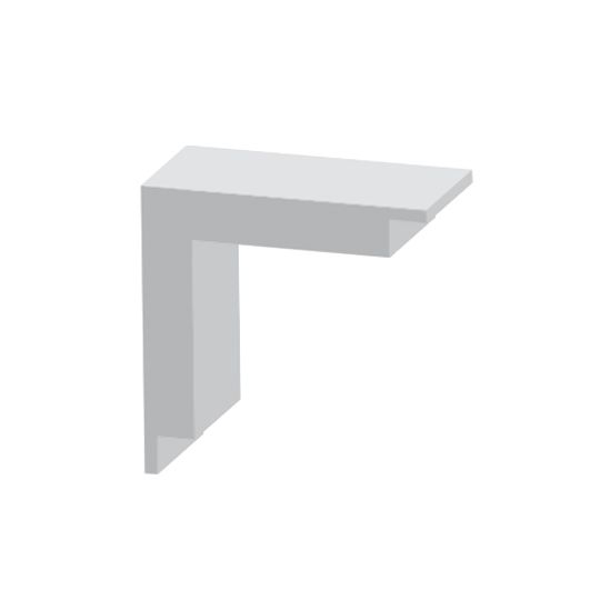 Royal Building Products 5-11/16" x 5-11/16" S4S Rabbeted Corner Board