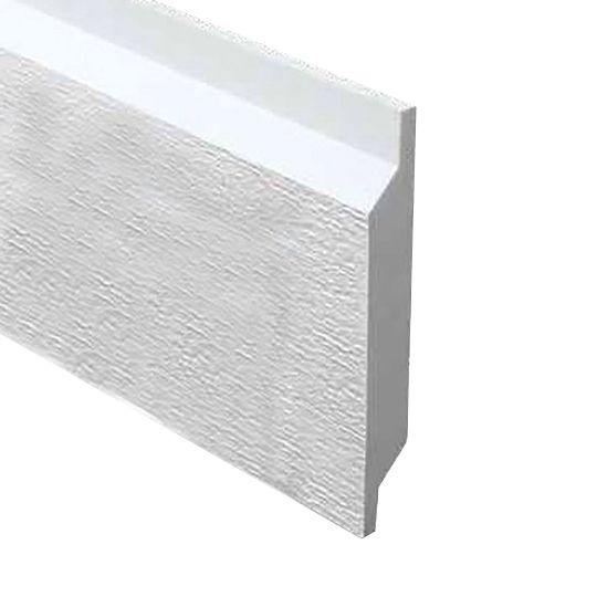 CertainTeed Siding 5/4" x 8" x 12' Restoration Millwork Fiber Cement Skirtboard TrueTexture - Woodgrain/Smooth