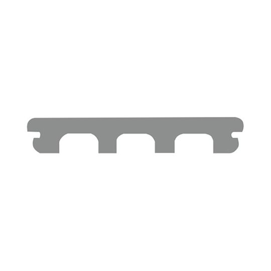 Duralife 0.9" x 5-1/2" x 12' Mvp Profile Grooved Decking Board — DUA01703144