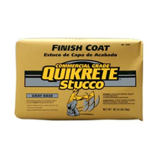 Quikrete Finish Coat Stucco - 80 Lb. Bag — QKC120181