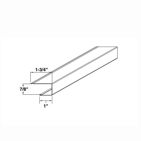 Ply Gem 12' Steel J-Channel — PLG78SJ52
