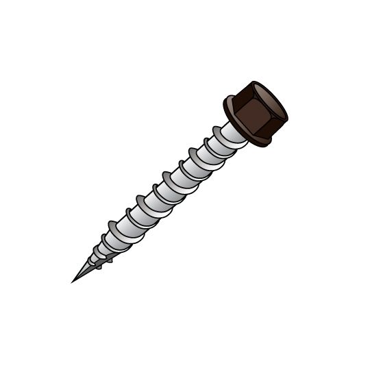 Unified Steel #10 x 1" Trim Screws - Bag of 250 — BORTS1ES
