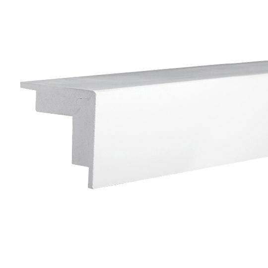 Azek 8" x 8" x 20' Trim Rabbeted Cornerboard - Traditional Finish