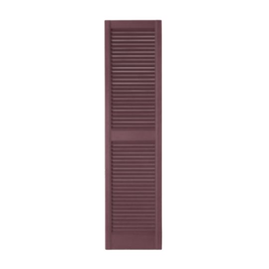 Mastic 15" x 31" Standard Open Louvered Shutters - Regular Style — ACOVINLV1531SK