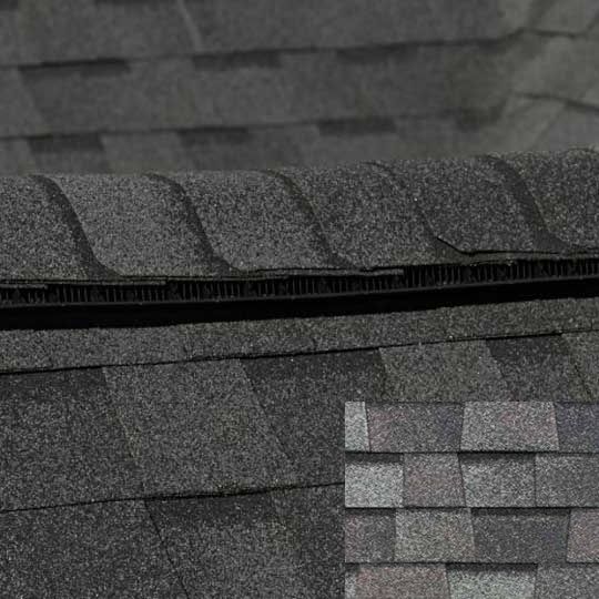 CertainTeed Roofing Shadow Ridge ClimateFlex Ridge Shingles — Hip & Ridge Shingles — CTRSRCLFLXSHCS