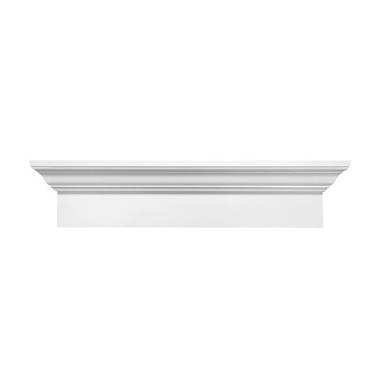 Fypon Molded Millwork 9" x 84" Narrow Window Crosshead