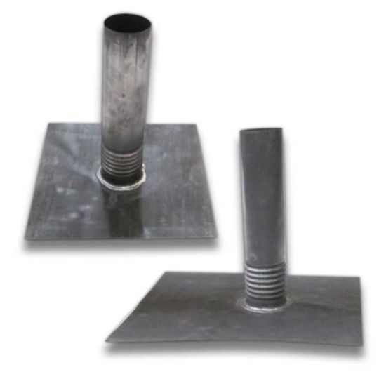 FlashCo 2" Adjustable Plumbers Flashing with 10" x 10" Standard Base
