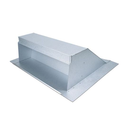 Thompson Architectural Metals 2' Flat Off Ridge Vent Tile