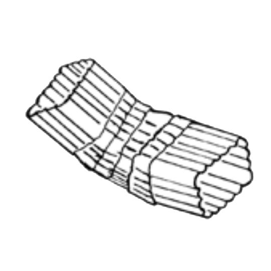 Mastic 2" x 3" Style A 30° Elbow — ACOE2X3A3036