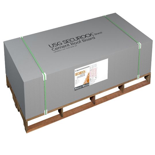 U.S. Gypsum 1/2" x 4' x 8' SecuRock Cement Board