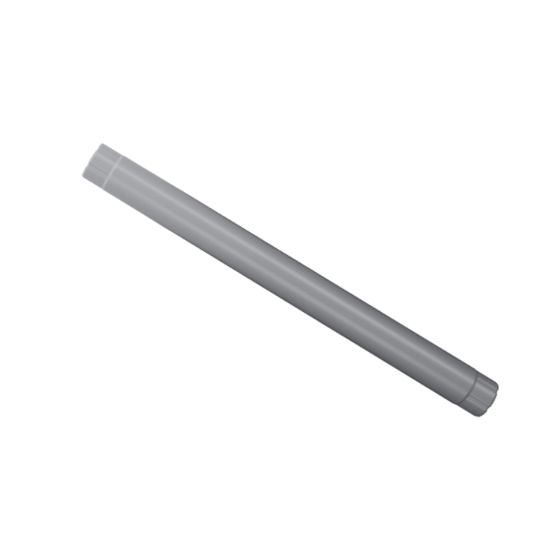 Nordic Steel Gutters 4" Steel Downspout Bridge - Shrunk in both Ends — NODBG045SM