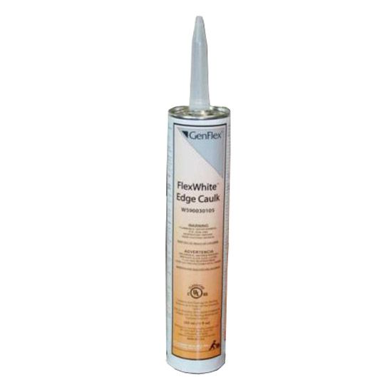 Genflex FlexWhite Edge Caulk - 11 Oz. Tube
