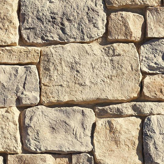Eldorado Stone RoughCut Flat Stone - 10 Sq. Ft. Box — ELDOSGF0002SB