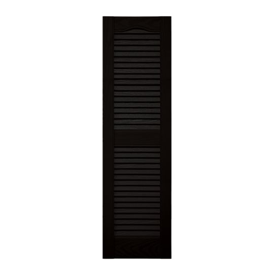 Mid-America Standard Cathedral Top Open Louver Shutter — MABLS1859002