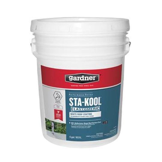 Gardner Coatings 770 Sta-Kool Traditional Acrylic Elastomeric Roof Coating — Adhesives, Caulks & Sealants — GHOSK770G5