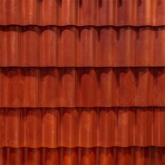 Brava Roof Tile Composite Spanish Barrel Tile Rake Edge (Class C) - Bundle of 5 — Tile Roofing — BVTSRETC