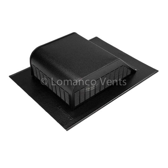 Lomanco Model 700 Slant Back Static Roof Louver — Ventilation and Drainage — LOM700BL