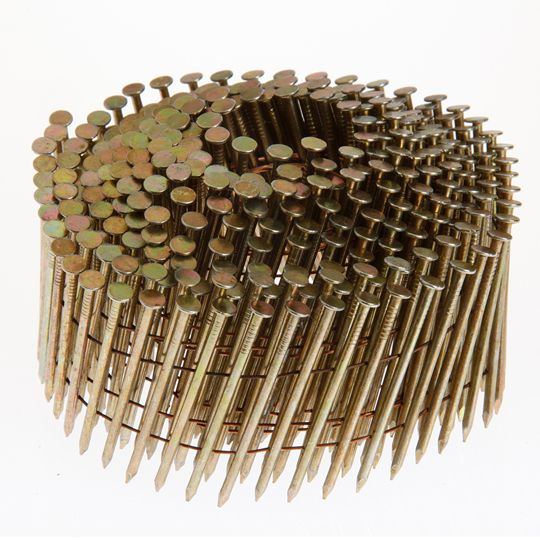 Grip-Rite 2" Ring Shank Electro-Galvanized 15° Wire Weld Coil Nails - Box of 3,000 — PRI15DGRC2