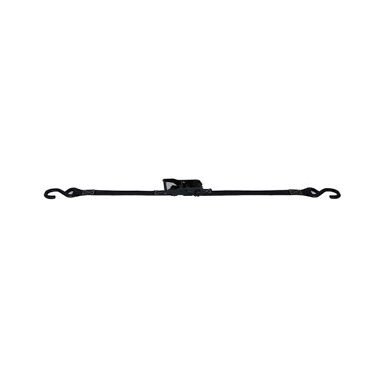 Pacific Cargo Control Hd Ratchet Tie-Down Strap with Vinyl-Coated "S" Hooks — PCF105020VS