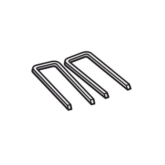 General Technologies 1" Leg x 7/16" Crown Galvanized Staple