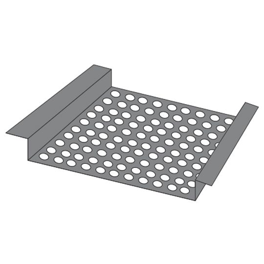 Tamlyn 2" x 8' Aluminum Continuous Soffit Vent