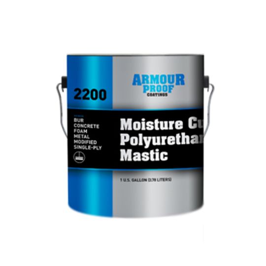 United Asphalt (New Jersey) Armour Bond AP-2200 Moisture Cure Polyurethane Mastic - 1 Gallon Can
