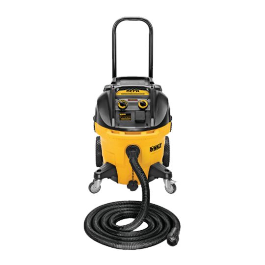 DeWalt 10 Gallon 15 Amp Corded Wet/Dry Hepa/Rrp Dust Extractor with Automatic Filter Cleaning