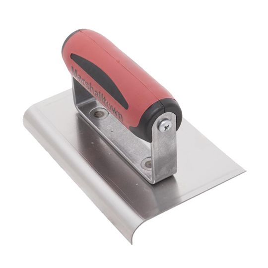Marshalltown 6" x 4" Curved End Stainless Steel Edger