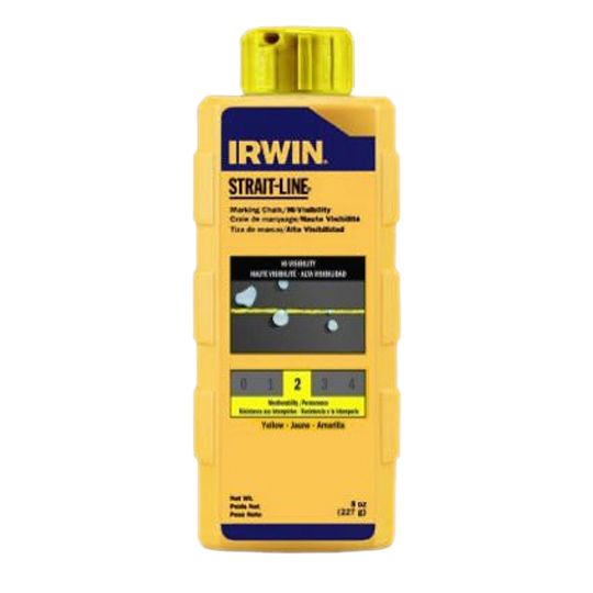 Irwin Tools Permanent Marking Chalk - 8 Oz. Bottle — IRW64903