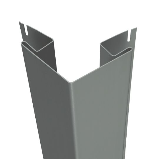 CertainTeed Siding 1" x 3-1/2" x 10' Woodgrain Finish Outside Cornerpost — CEROSCP1WGCG