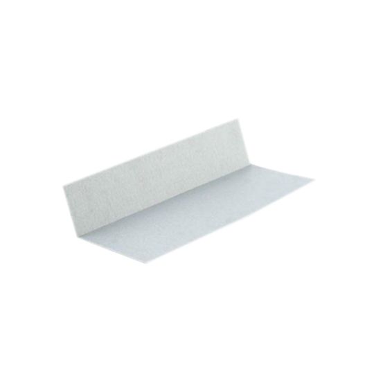 Construction Metals 28 Gauge x 4" x 5" x 10' 120° Galvanized Roof-To-Wall Flashing