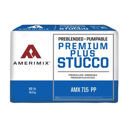 Amerimix Amx 715 Pp Premium Plus Stucco - 80 Lb. Bag
