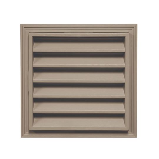 Mid-America Insulated Square Gable Vent — MABGVRE1212095