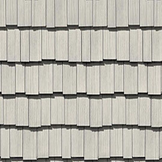 CertainTeed Siding Cedar Impressions Double 7" Staggered Perfection Polymer Shingle Siding - Cedar Grain Finish — CERCID7SGHB