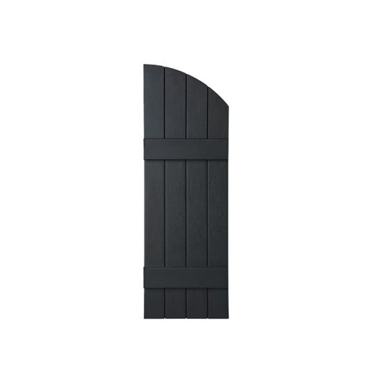 Mastic 14" x 43" Arch Top Board & Batten Shutter — ACOBBARCH4359