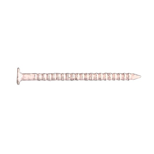 Maze Nails 1" Stainless Steel (304) Ring Shank Painted Trim Nails - 1 Lb. Box