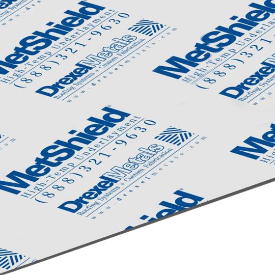 Drexel Metals 3' x 66' MetShield High-Temperature Underlayment - 198 Sq. Roll
