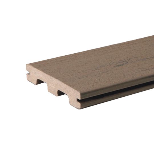 TimberTech 1" x 6" x 12' Terrain Grooved Scalloped Decking Board — AZKDGVS1612SM