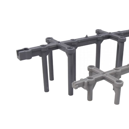 Polylok 1-1/2" x 20" Stackable Rebar Slab Bolster - Box of 200