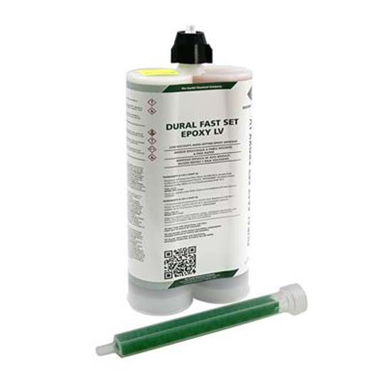 Euclid Chemical Dural Fast Set Lv Rapid-Setting, Low Viscosity, High Modulus Epoxy Adhesive - 22 Oz. Cartridge