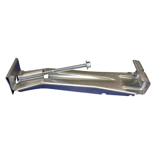 US Aluminum 6" Hidden Hanger with Screw — USA6HHWS100