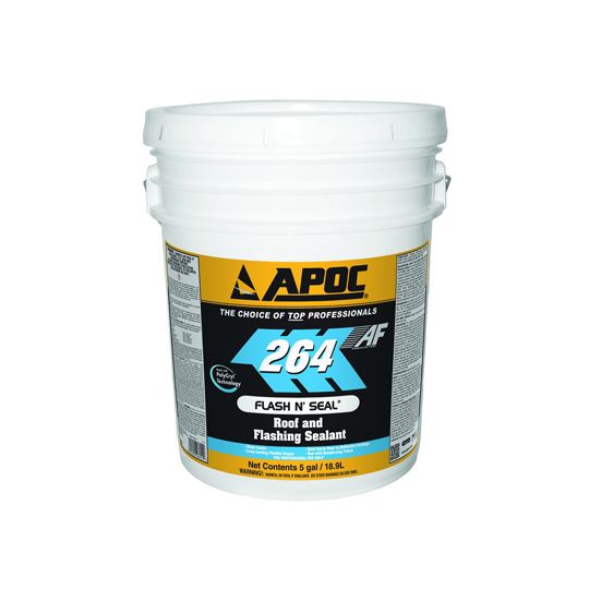 APOC 264 Flash N' Seal Roof and Flashing Sealant — Adhesives, Caulks & Sealants — GHOAP264WHG5