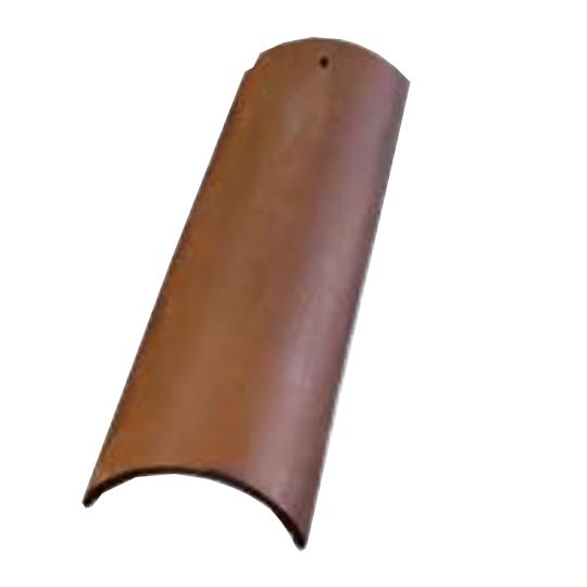 Redland Clay Tile Baja Mission 4000 Series Top Tile — Tile Roofing — RDLBMABBTOP