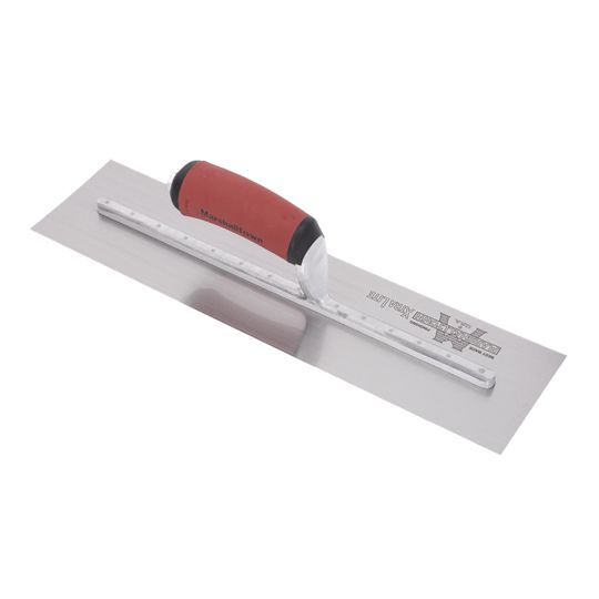 Marshalltown 16" x 4" Finishing Trowel with Curved DuraSoft Handle