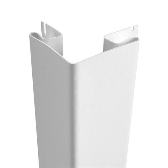 Mitten Building Products 10' Outside Corner Post - Brushed — MITOSCP3BR10LR
