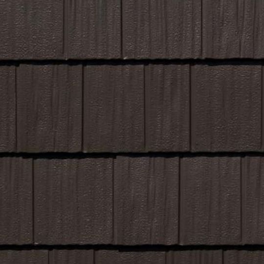Edco Products ArrowLine Shake Steel Roofing - Solid — EPIASH1250SBRZ